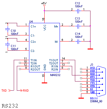 Převodník pro RS232